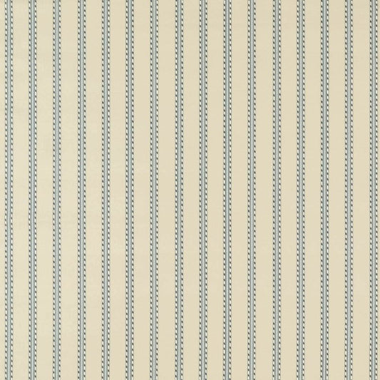 Holland Park Stripe Outdoor Fabric - Slate/Linen - 227119 - Morris & Co