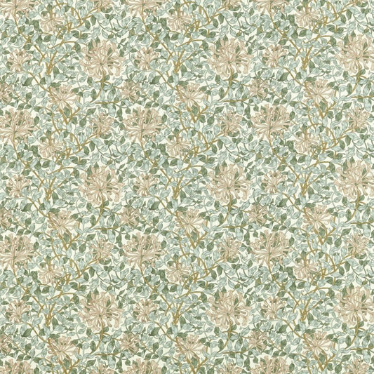 Honeysuckle Outdoor Fabric - Sage/Clay - 227122 - Morris & Co