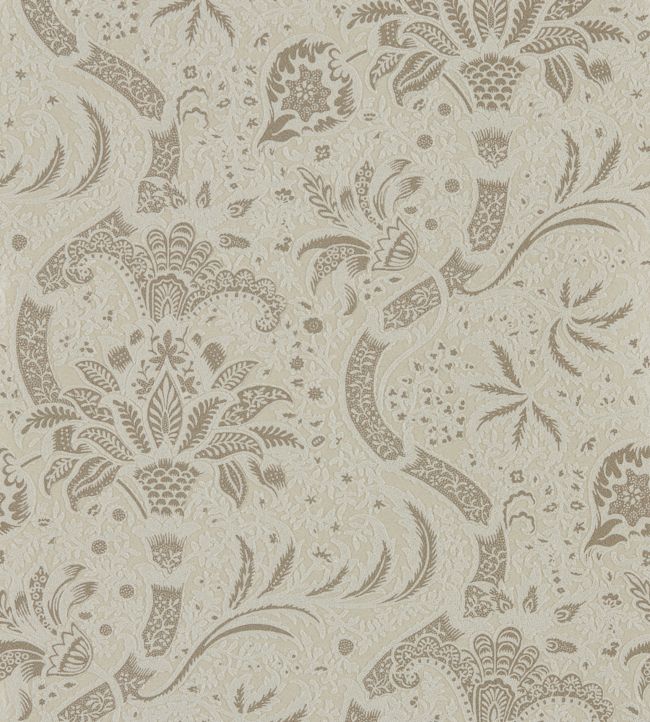 Indian Beaded Wallpaper - Stone/Linen - 216443 - Morris & Co
