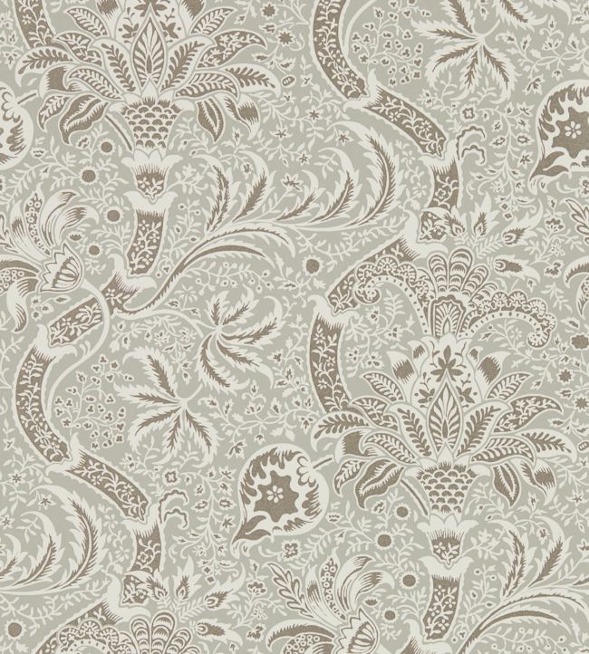Indian Wallpaper - Grey/Pewter - 216444 - Morris & Co