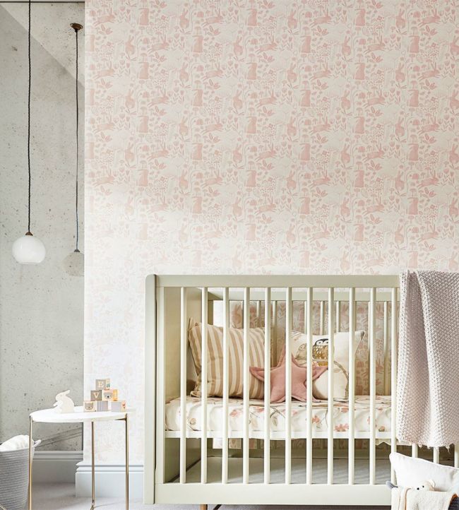 Into the Meadow Wallpaper - Powder - HLTF112632 - Harlequin