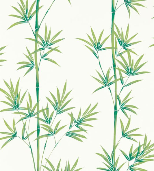 Isabella Wallpaper - Porcelain/Bamboo - HDHW112915 - Harlequin
