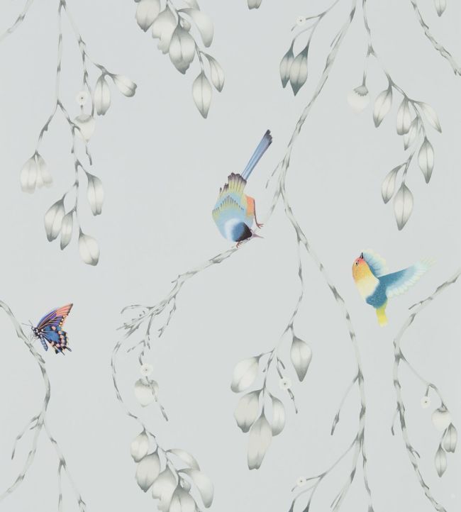 Iyanu Wallpaper - Mist/Linden - HZAP111767 - Harlequin