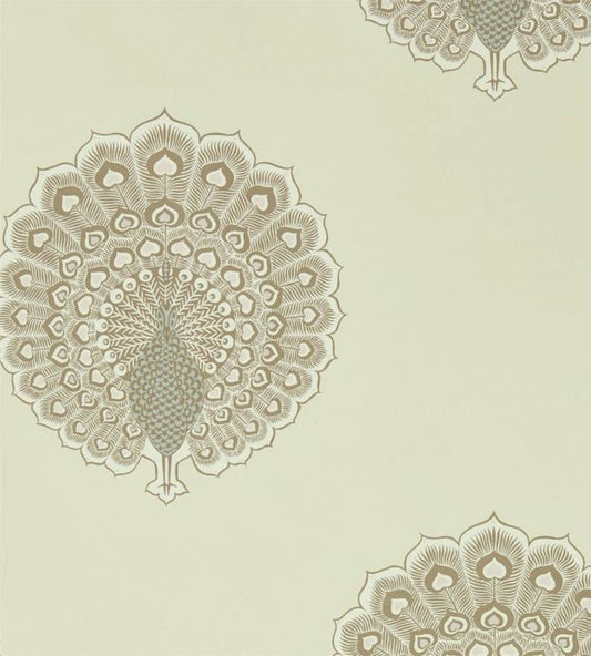 Kalapi Wallpaper - Parchment - DCPW216758 - Sanderson