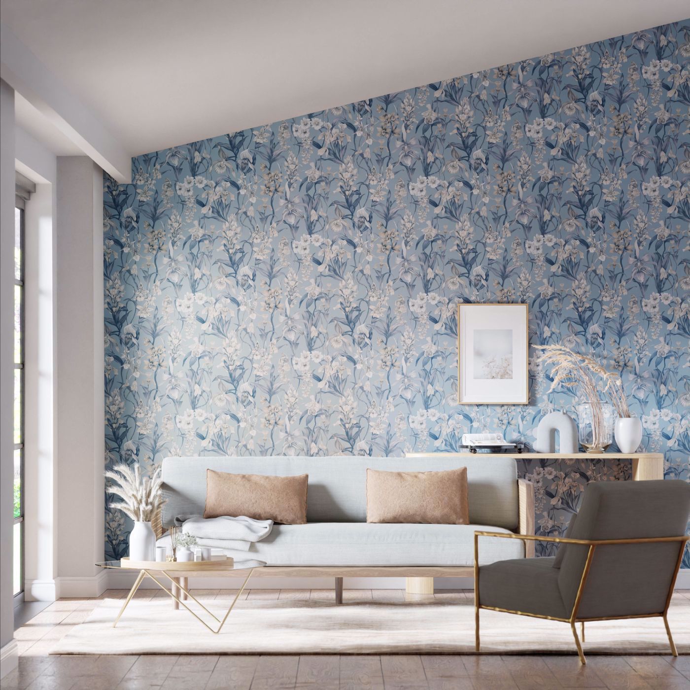 Kalina Wallpaper - Celestial/Murmuration/Awakening - HC4W113008 - Harlequin