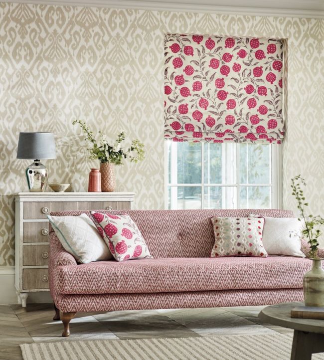 Kasuri Wallpaper - Country Linen - DCPW216783 - Sanderson