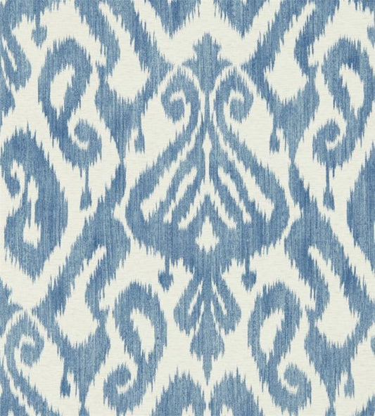 Kasuri Wallpaper - Indigo - DCPW216781 - Sanderson
