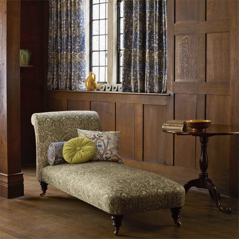 Kennet Fabric - Grape/Gold - 220323 - Morris & Co