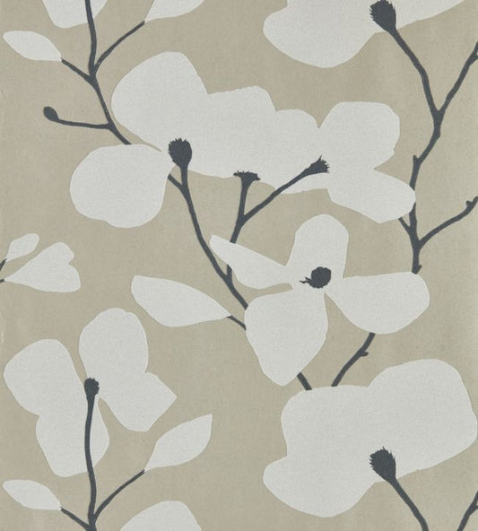 Kienze Shimmer Wallpaper - Gilver/Chalk - HMWF111974 - Harlequin