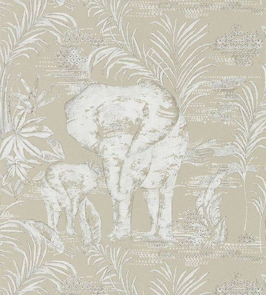 Kinabalu Wallpaper - Linen - HZAP111776 - Harlequin