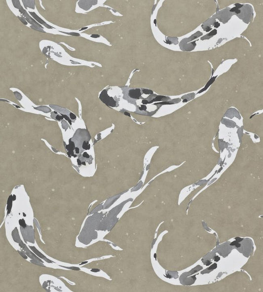 Koi Wallpaper - Metal - HMOW110900 - Harlequin