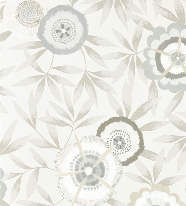 Komovi Wallpaper - Dove/Linen - HSAW112162 - Harlequin