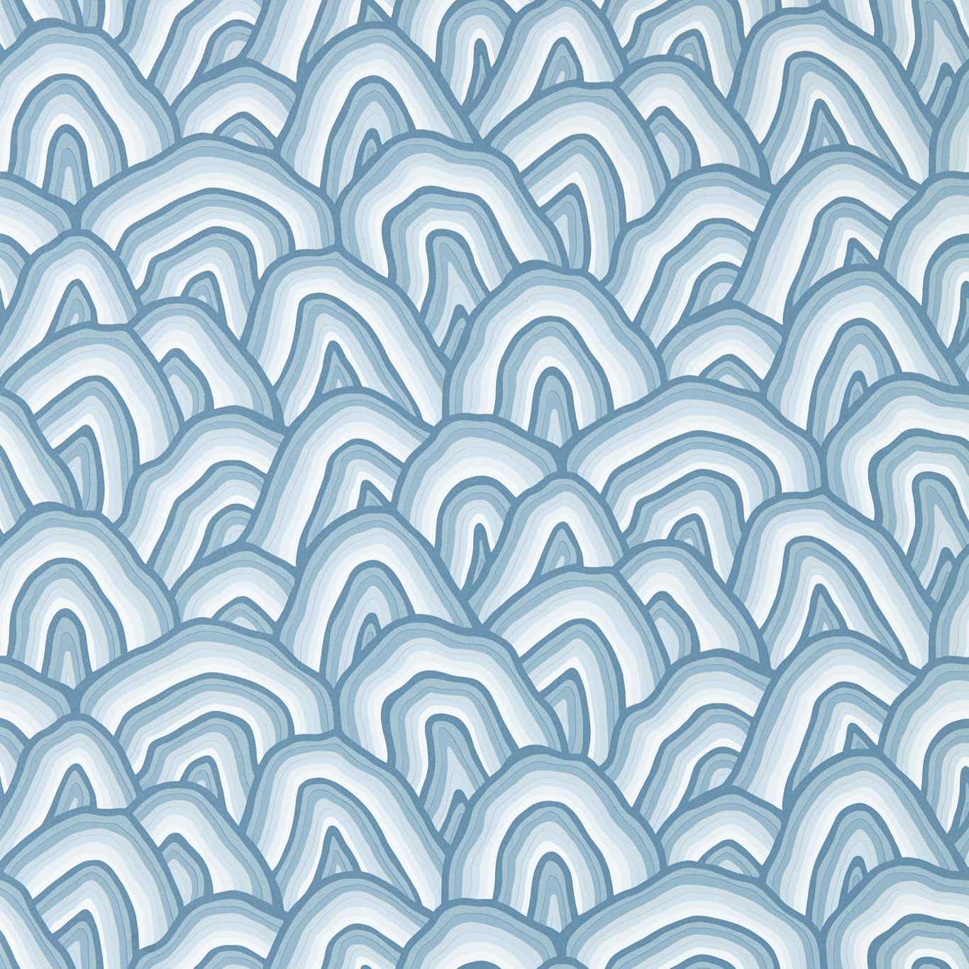 Kumo Wallpaper - Wild Water/Exhale - HQN3112928 - Harlequin