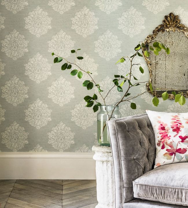 Laurie Wallpaper - Eggshell - DWAP216267 - Sanderson