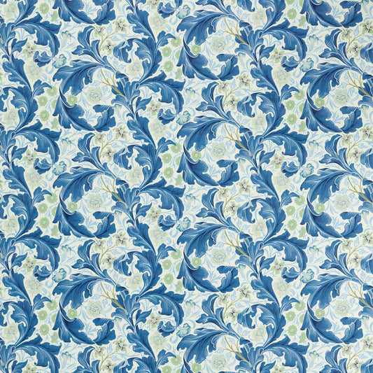 Leicester Fabric - Paradise Blue - 227210 - Morris & Co