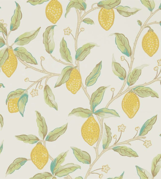 Lemon Tree Wallpaper - Bay Leaf - 216672 - Morris & Co