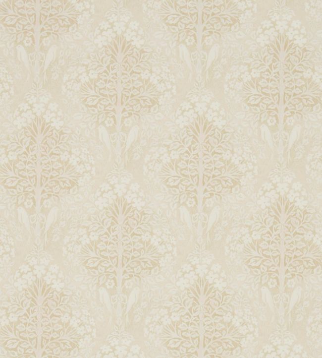 Lerena Wallpaper - Cream - DDAM216398 - Sanderson