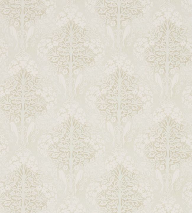 Lerena Wallpaper - Ivory - DDAM216397 - Sanderson