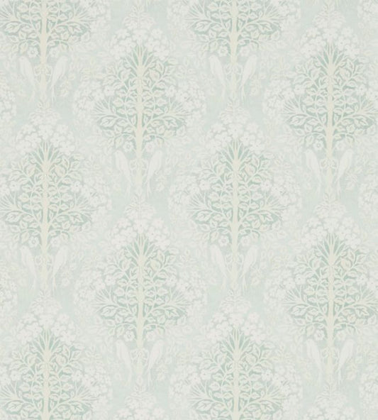 Lerena Wallpaper - Wedgwood - DDAM216399 - Sanderson