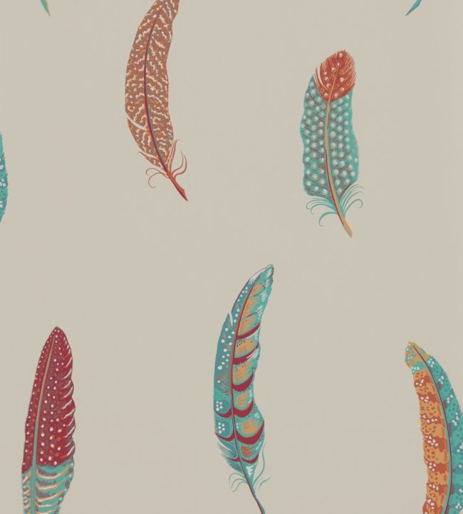 Lismore Wallpaper - Russet - DYSI216606 - Sanderson