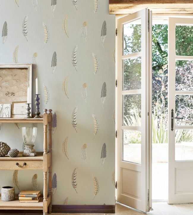 Lismore Wallpaper - Silver Grey - DYSI216605 - Sanderson
