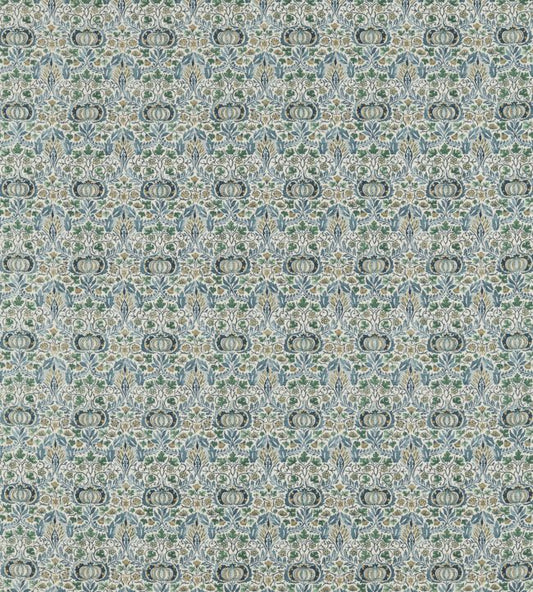 Little Chintz Fabric - Blue/Fennel - 226406 - Morris & Co