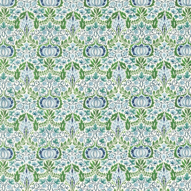 Little Chintz Fabric - Nettle/Woad - 227250 - Morris & Co