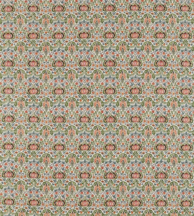 Little Chintz Fabric - Olive/Ochre - 226408 - Morris & Co