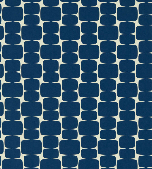Little Lohko Wallpaper - Indigo / Jasmine - NBIW113034 - Scion