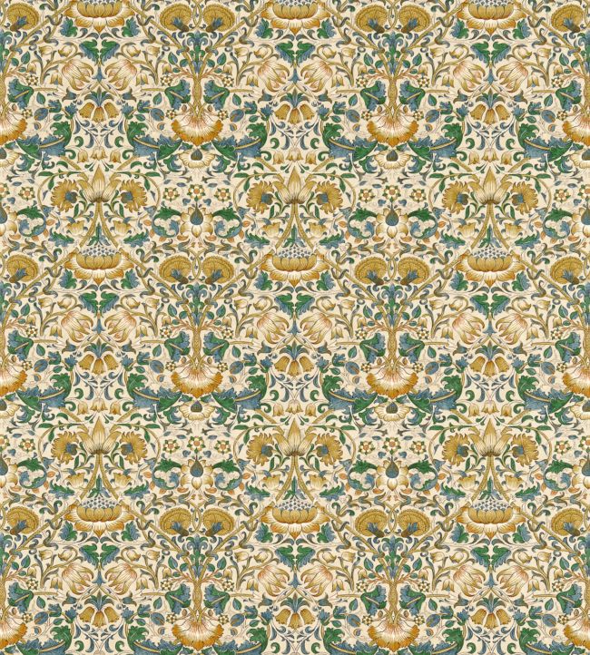 Lodden Fabric - Manilla/Bayleaf - 222522 - Morris & Co