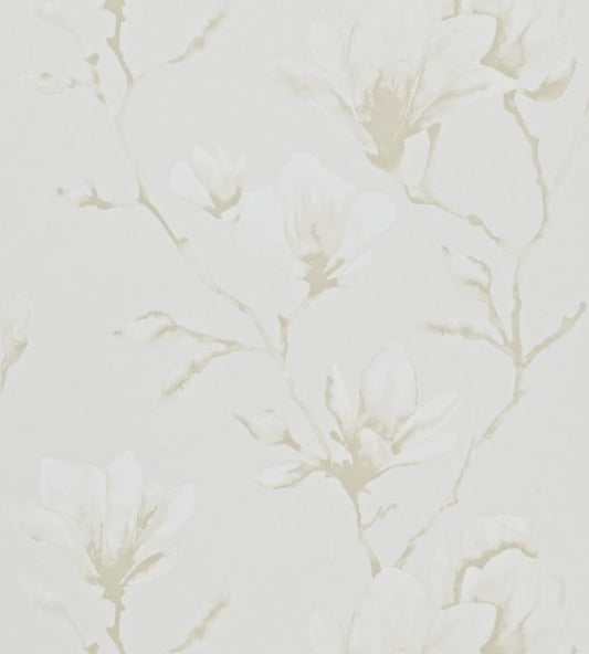 Lotus Wallpaper - Pearl - HMOW110877 - Harlequin