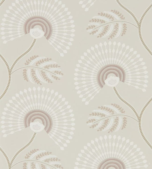 Louella Wallpaper - Rose Quartz/Pearl - HPUT111911 - Harlequin