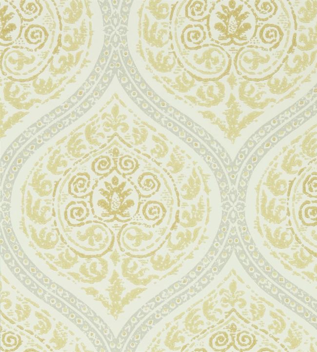 Madurai Wallpaper - Lemon - DCPW216756 - Sanderson