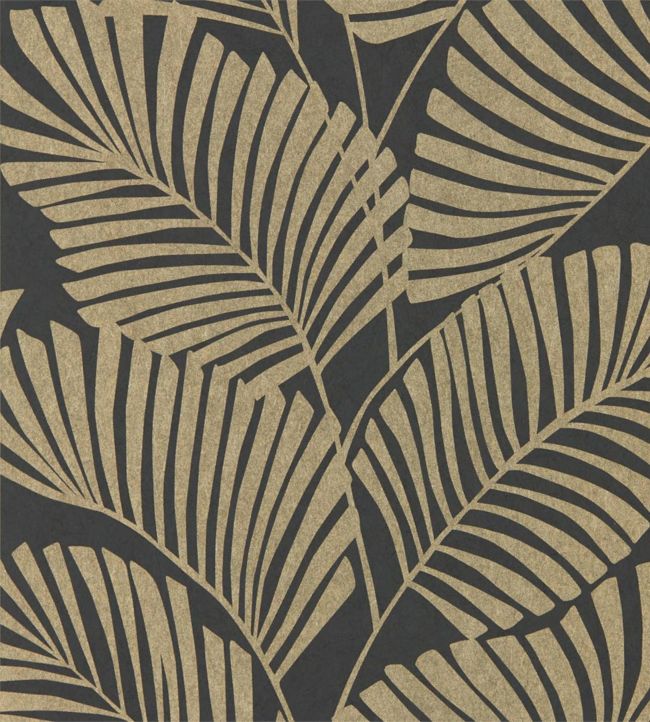 Mala Wallpaper - Ebony - HSAW112141 - Harlequin