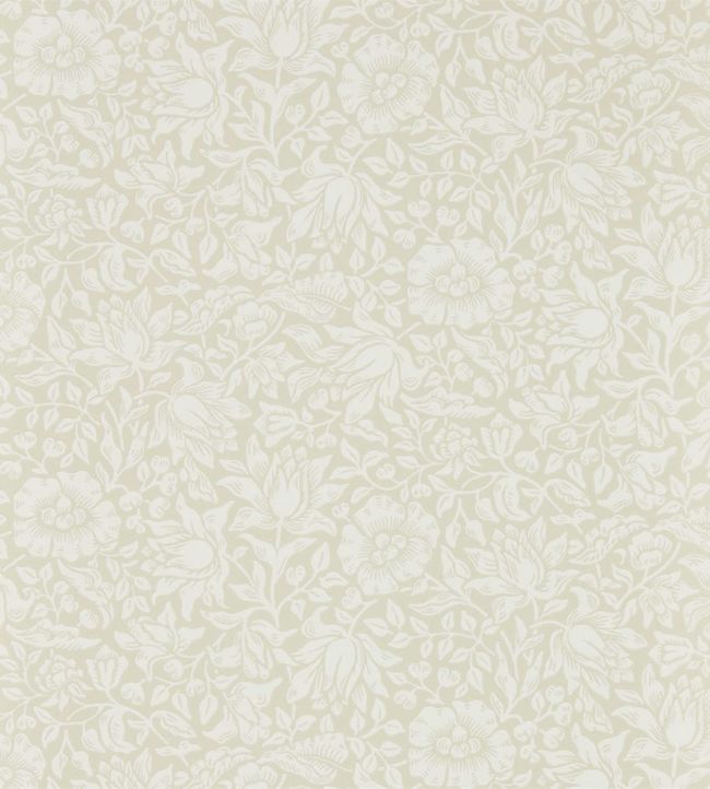 Mallow Wallpaper - Cream Ivory - 216676 - Morris & Co