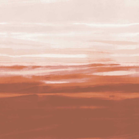 Manzara Wallpaper - Brazilian Rosewood/Bleached Coral - HQN3112918 - Harlequin