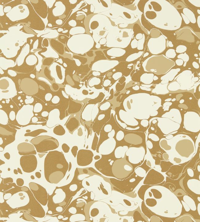 Marble Wallpaper - Incense/Soft Focus/Gold - HQN2112836 - Harlequin