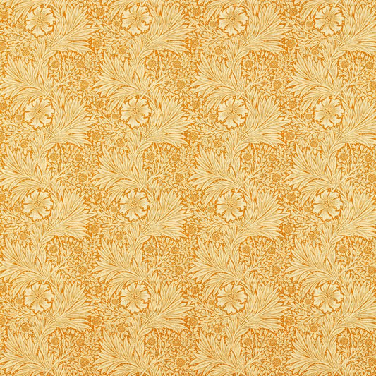 Marigold Fabric - Cream/Orange - 226981 - Morris & Co