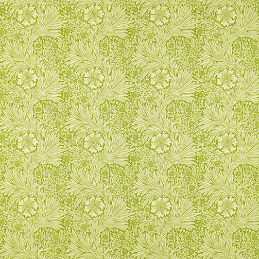 Marigold Fabric - Cream/Sap Green - 226982 - Morris & Co