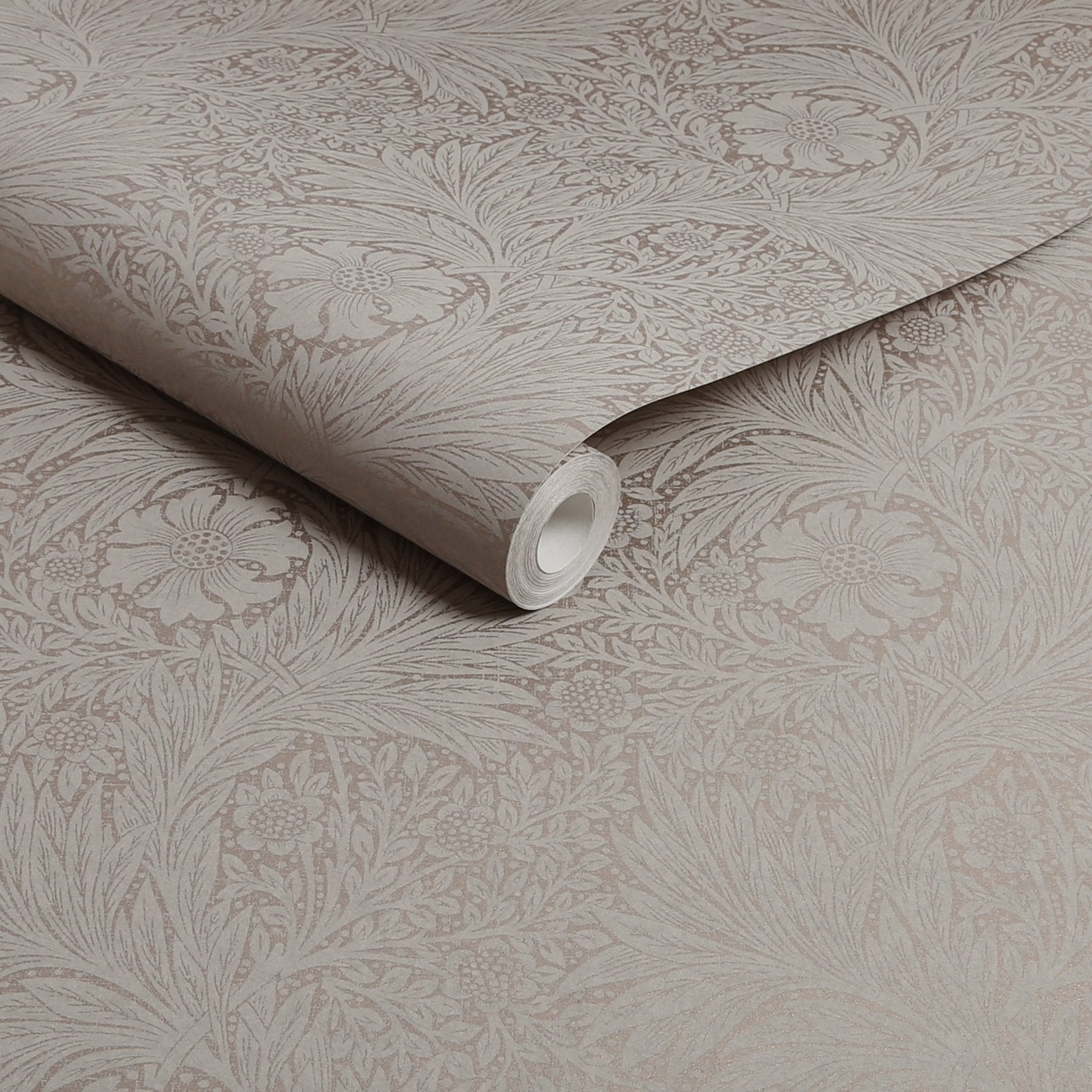 Marigold Fibrous Wallpaper - Neutral - 124257 - William Morris AH