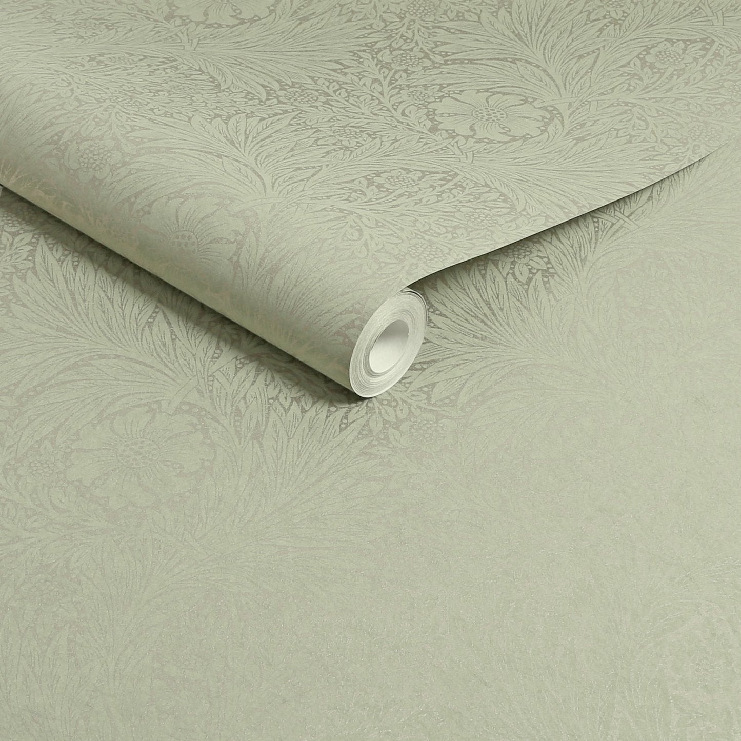 Marigold Fibrous Wallpaper - Sage - 124256 - William Morris AH