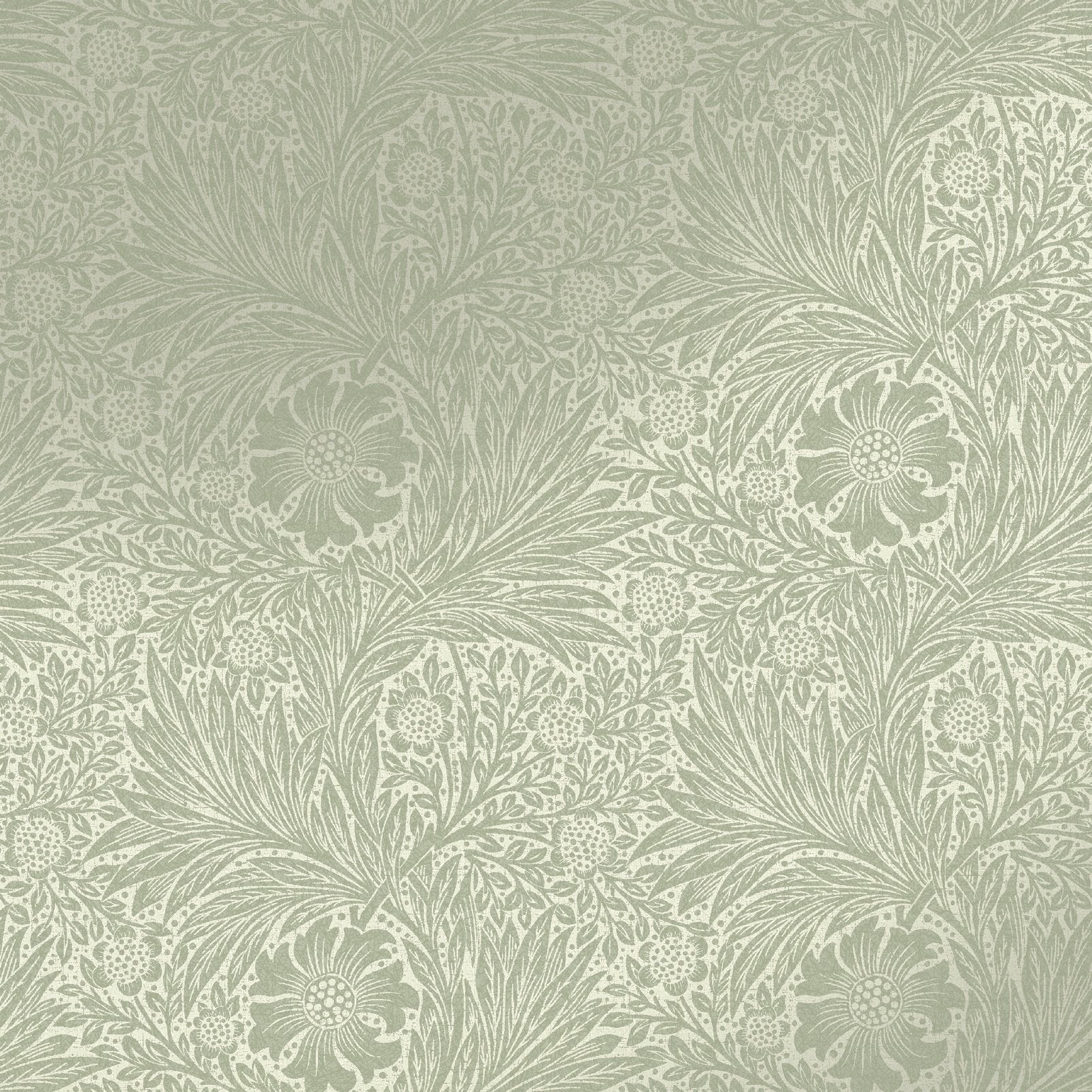 Marigold Fibrous Wallpaper - Sage - 124256 - William Morris AH