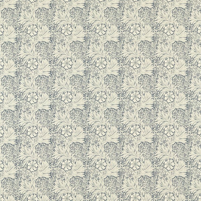 Marigold Outdoor Fabric - Indigo - 227105 - Morris & Co