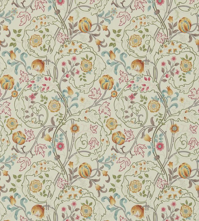 Mary Isobel Wallpaper - Russet/Taupe - 214730 - Morris & Co