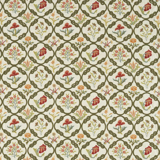 May’s Coverlet Fabric - Twining Vine - 237309 - Morris & Co