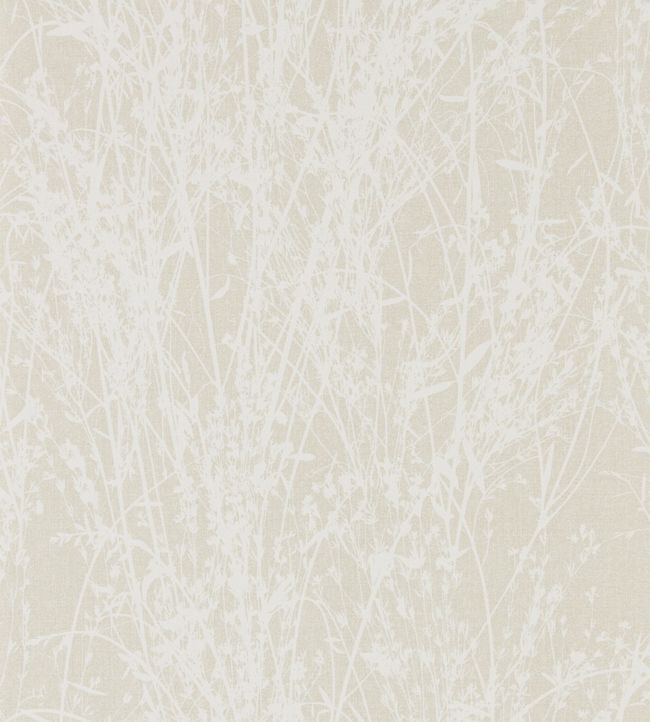 Meadow Canvas Wallpaper - White/Parchment - DWOW215695 - Sanderson
