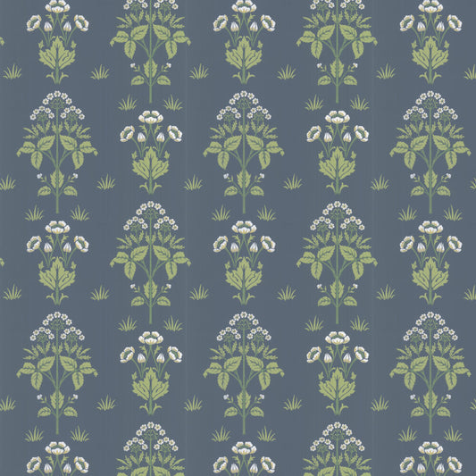 Meadow Sweet Wallpaper - Aegean Blue - 217382 - Morris Wallpaper WD