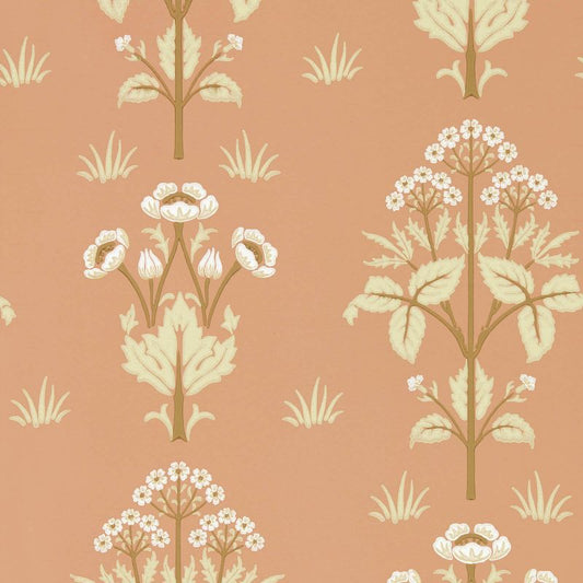 Meadow Sweet Wallpaper - Blush - 217366 - Morris & Co
