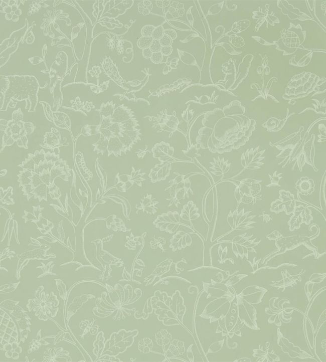 Middlemore Wallpaper - Sage Grey - 216694 - Morris & Co