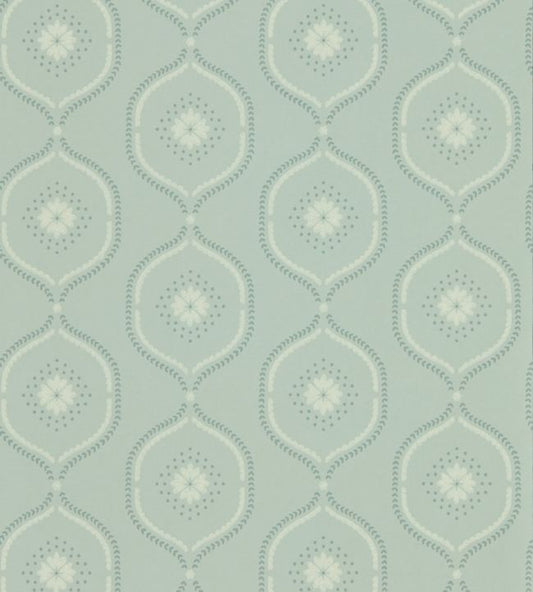 Milcombe Wallpaper - Mist Blue - DLMW216880 - Sanderson
